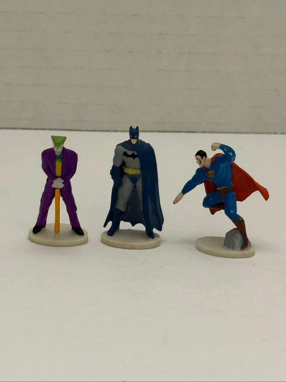 DC Comics Mini Figures Superman The Joker Batman